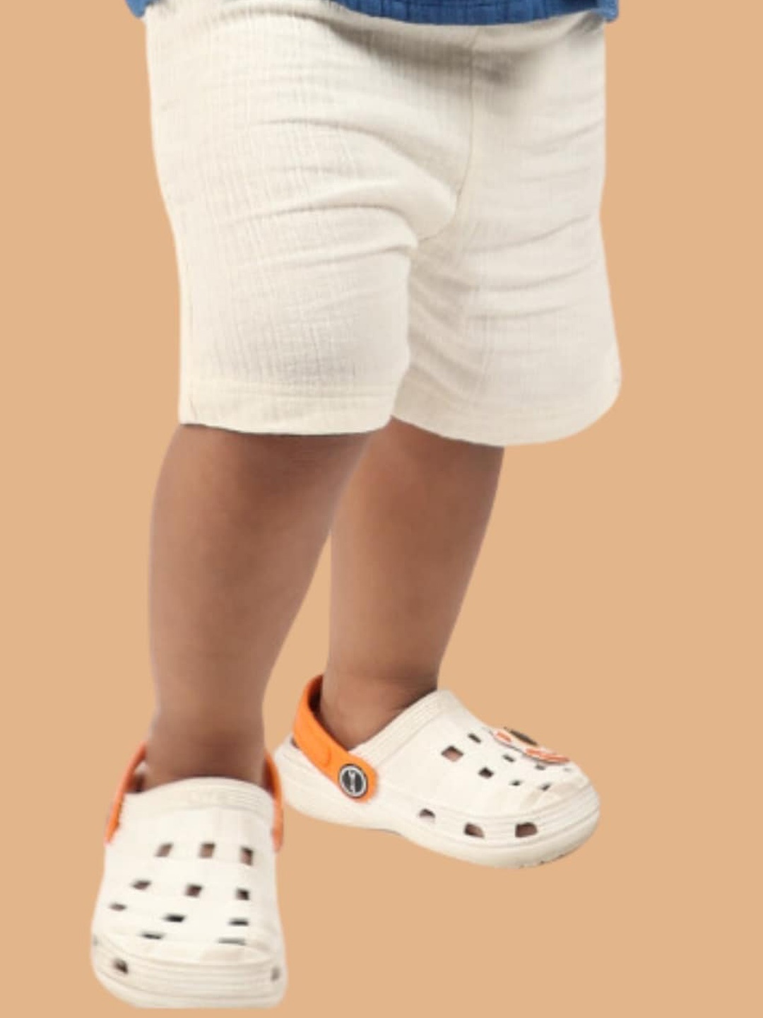 

Greendeer Kids Pure Cotton Shorts, White