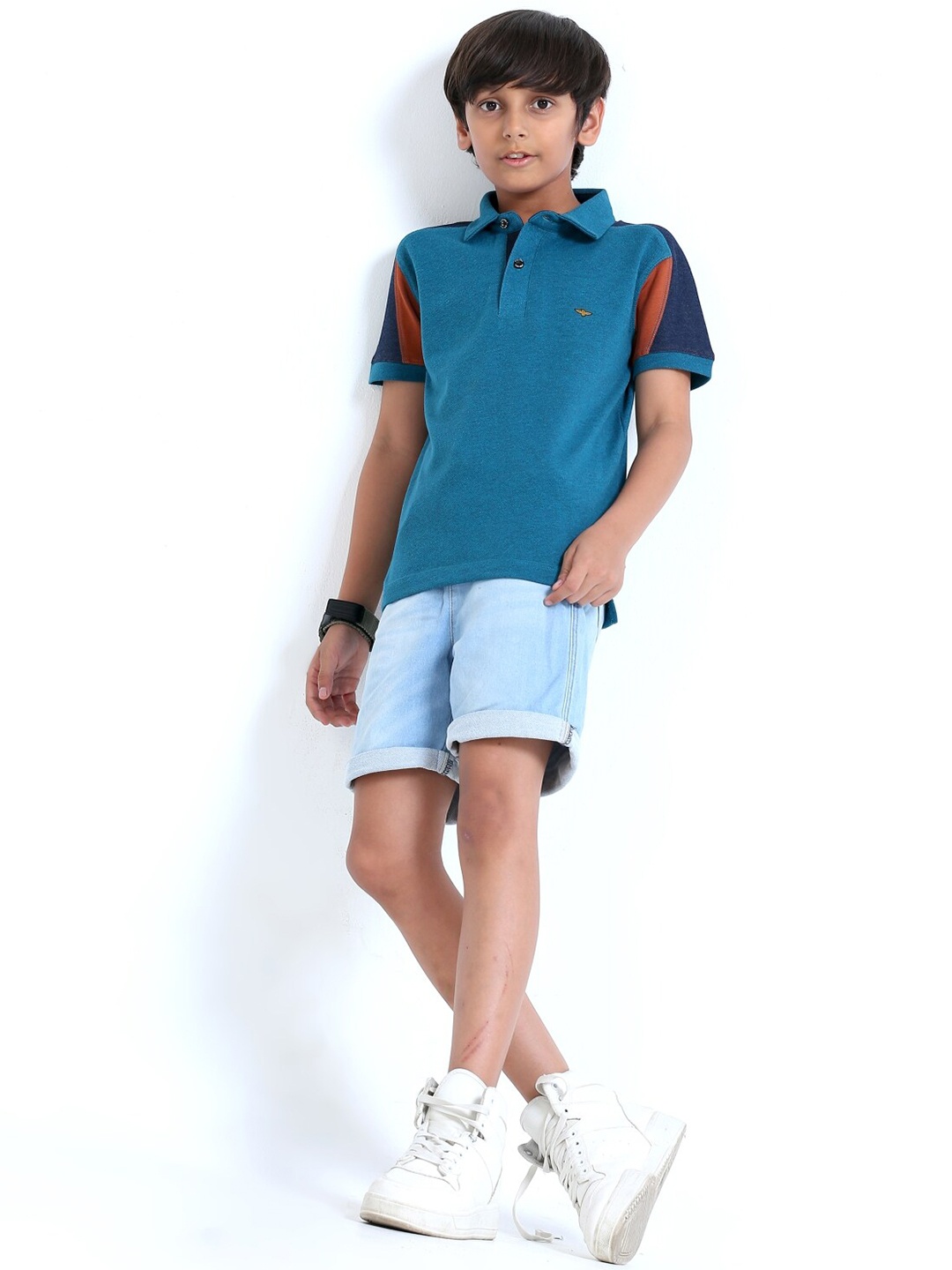 

STELLERS Boys Polo Collar T-shirt, Multi