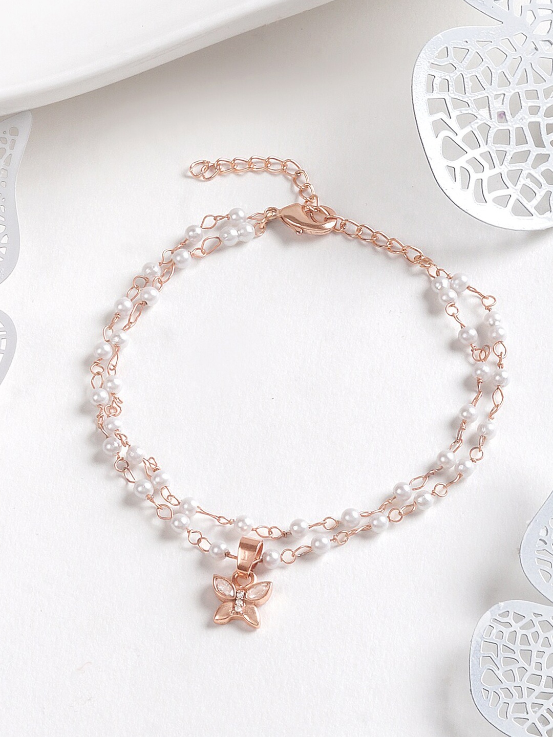 

JOKER & WITCH Rose Gold-Plated Wraparound Bracelet