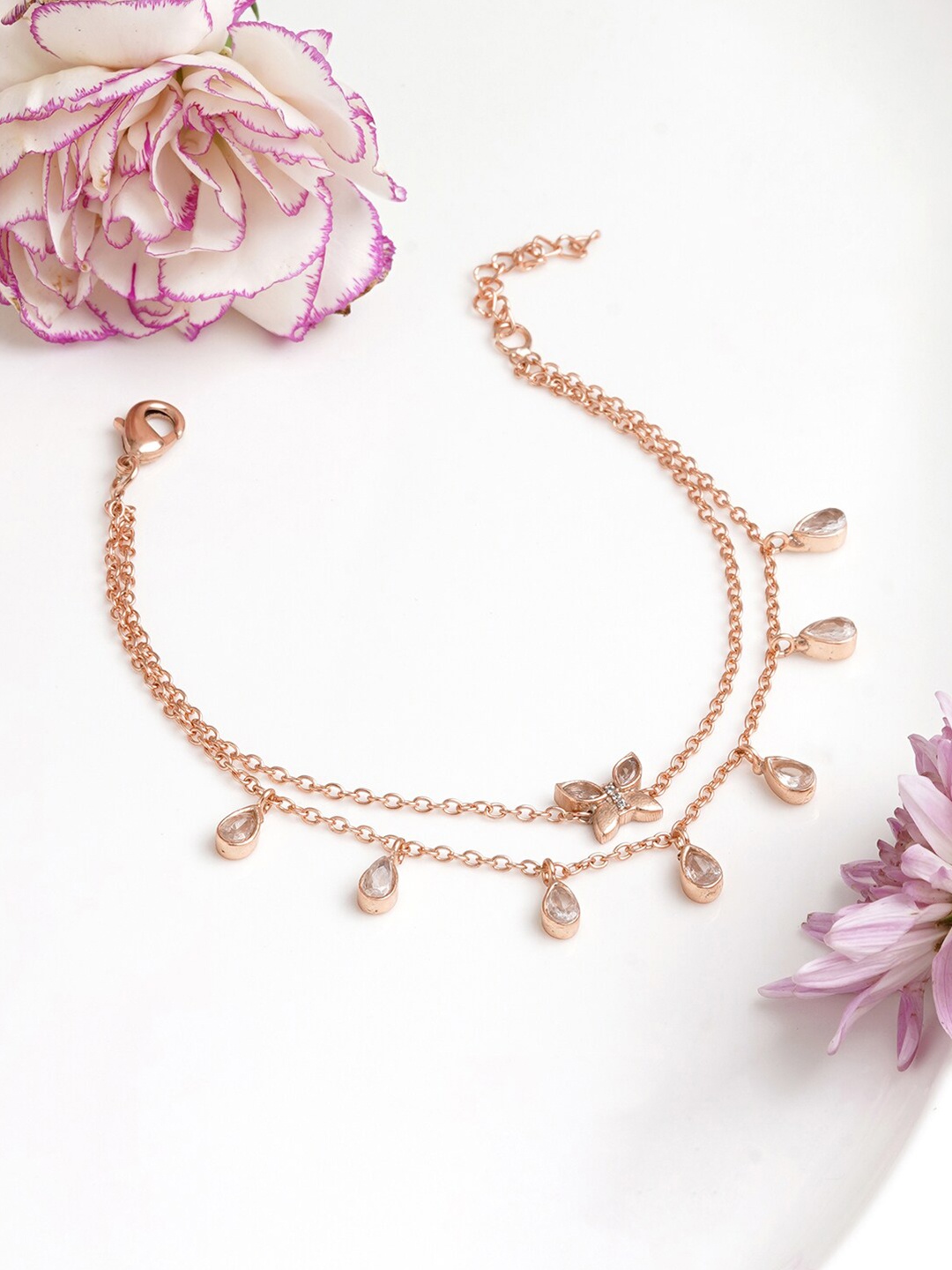 

JOKER & WITCH Rose Gold Plated Wraparound Bracelet