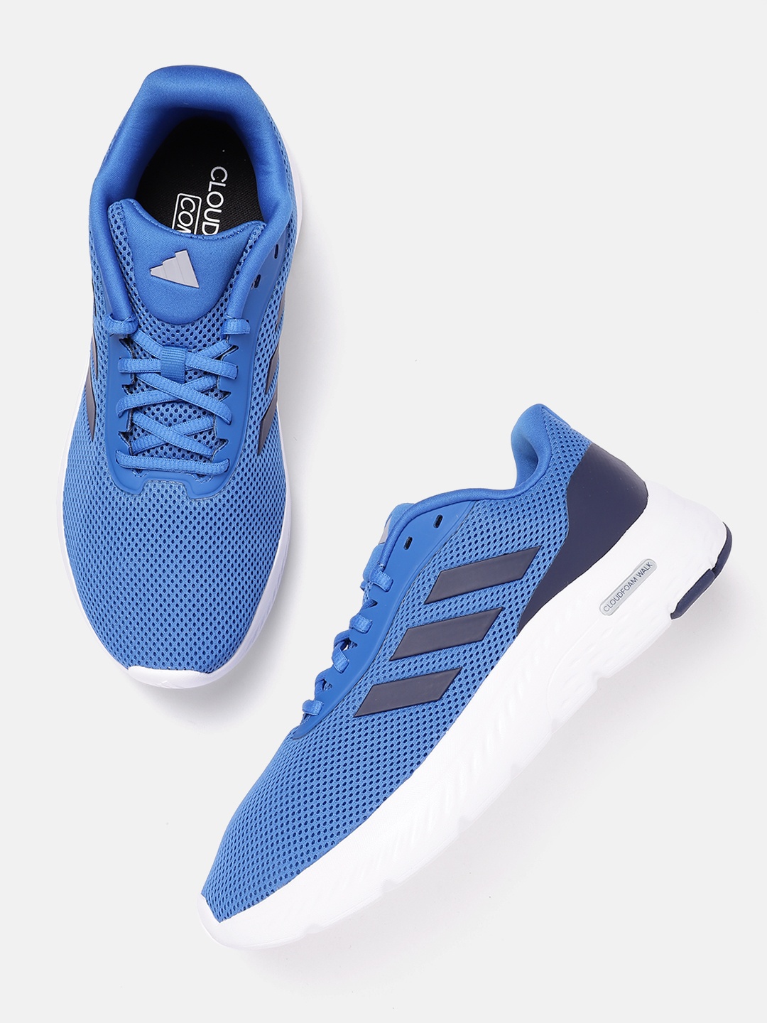 

ADIDAS Men Woven Design Cloudfoam Move Running Shoes, Blue