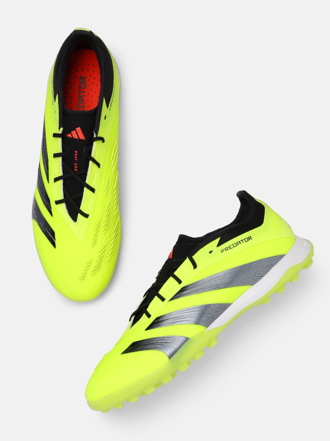 

ADIDAS Unisex Predator Elite Turf Football Shoes, Lime green