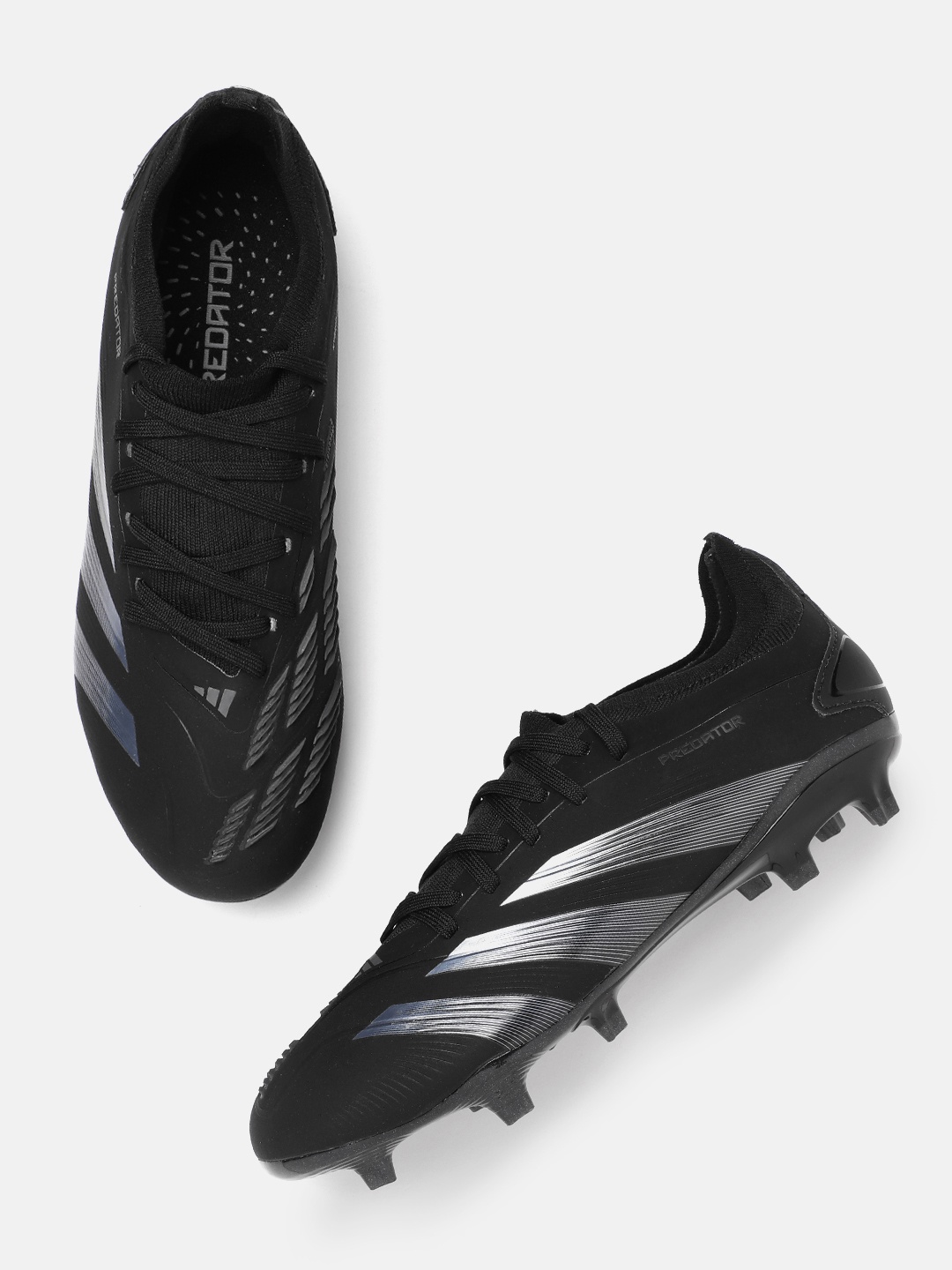 

ADIDAS Unisex Predator 24 Pro Firm Ground Football Shoes, Black