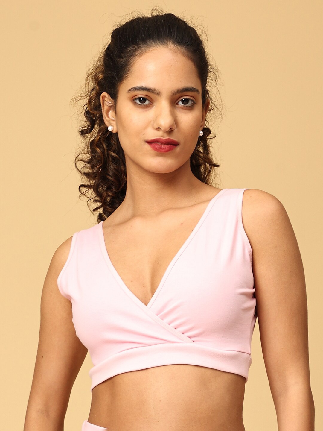 

The Mom Store Full Coverage All Day Comfort Cotton Maternity Bra, Pink