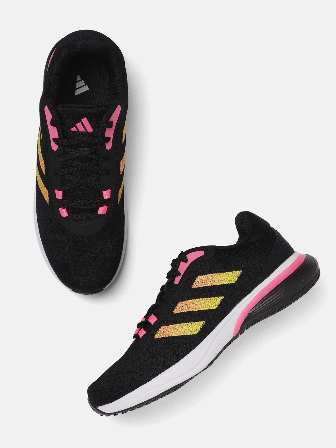 

ADIDAS Women Ford-Up Running Shoes, Black