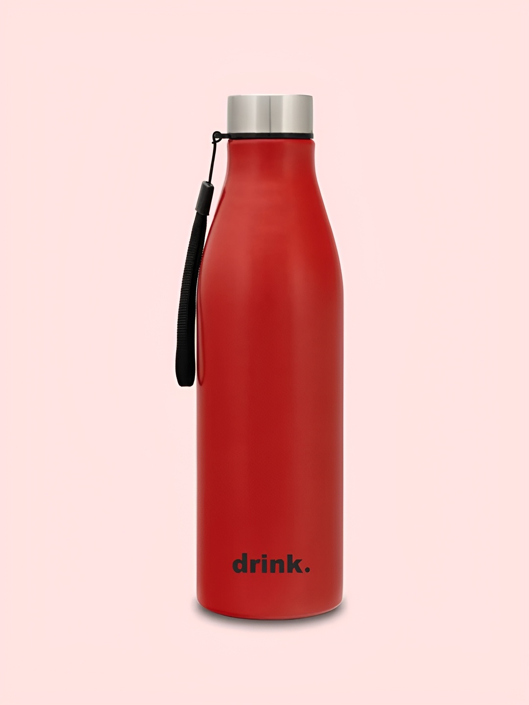 

CLAY CRAFT Red Stainless Steel Solid Single Wall Water Bottle 1.2L