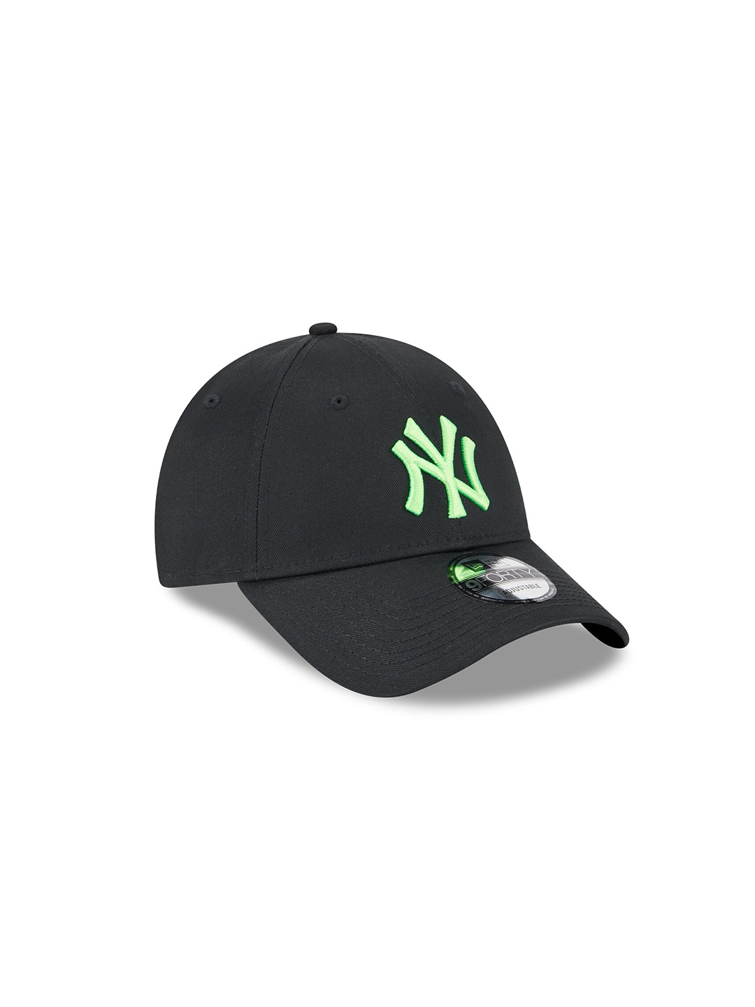 

New Era Unisex New York Yankees Neon 9FORTY Adjustable Cap, Black