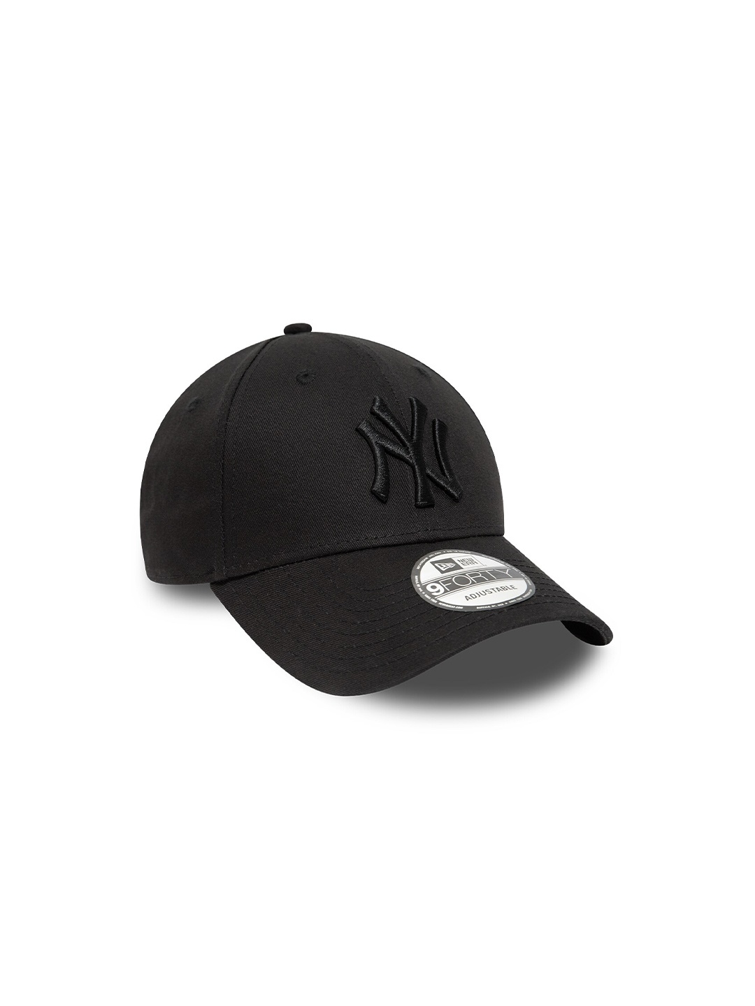 

New Era Unisex Embroidered Cotton Baseball Cap, Black