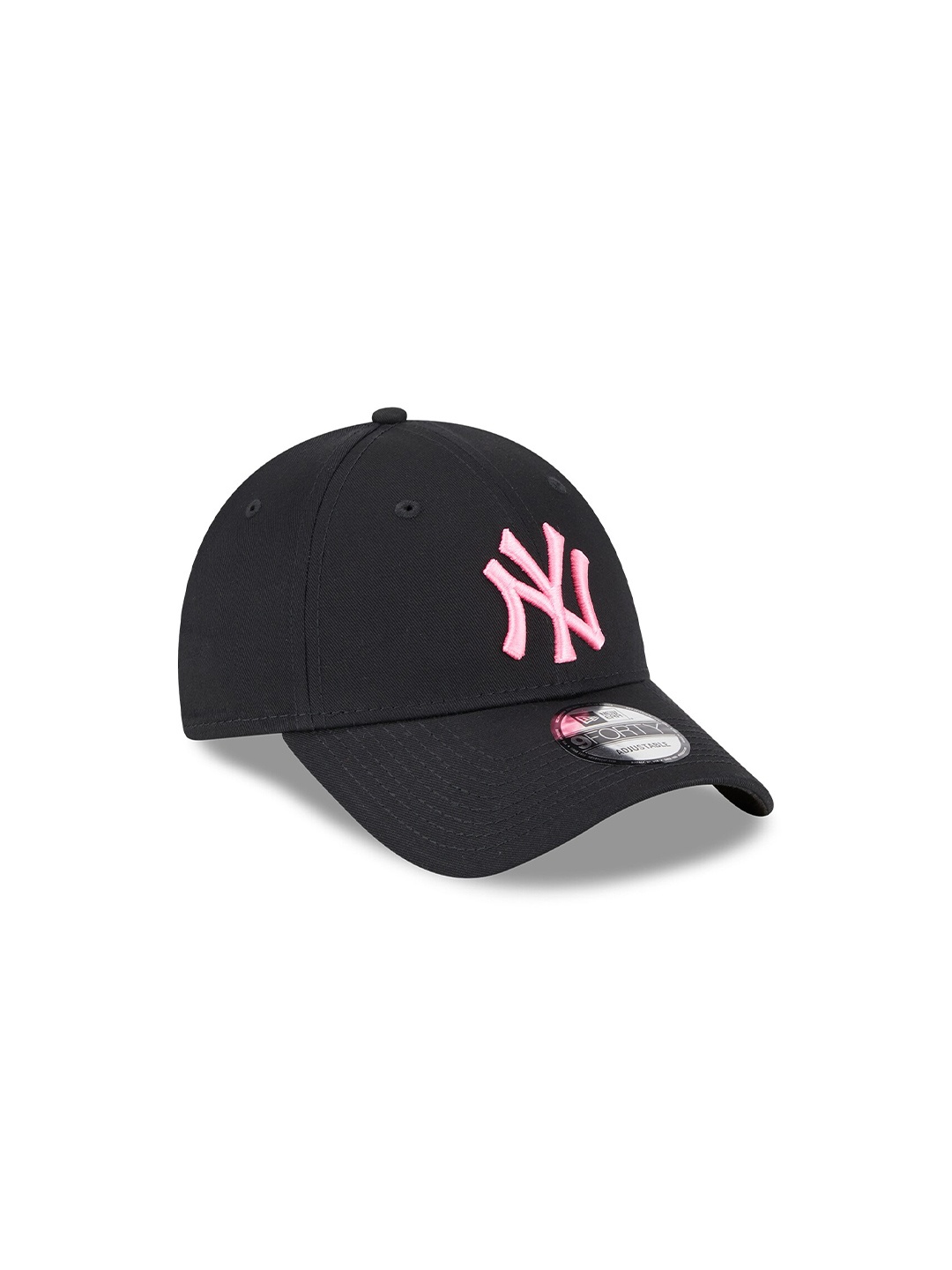

New Era Unisex Embroidered Pure Cotton Baseball Cap, Black