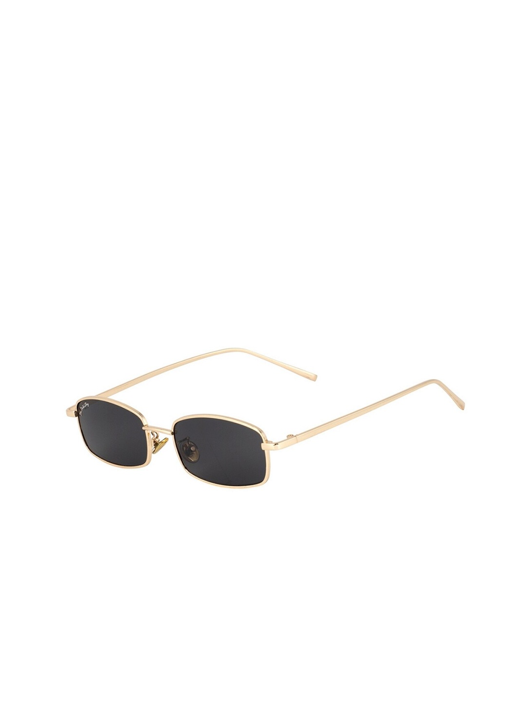 

The Tinted Story Unisex Rectangle Sunglasses with UV Protected Lens-TTS128 BLAR, Black