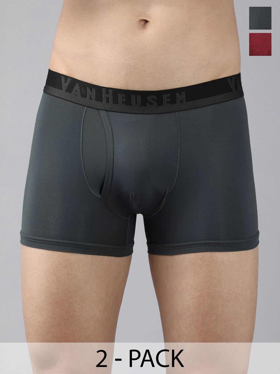 

Van Heusen Pack Of 2 Mid-Rise Trunk 16695992-1-12540614, Grey