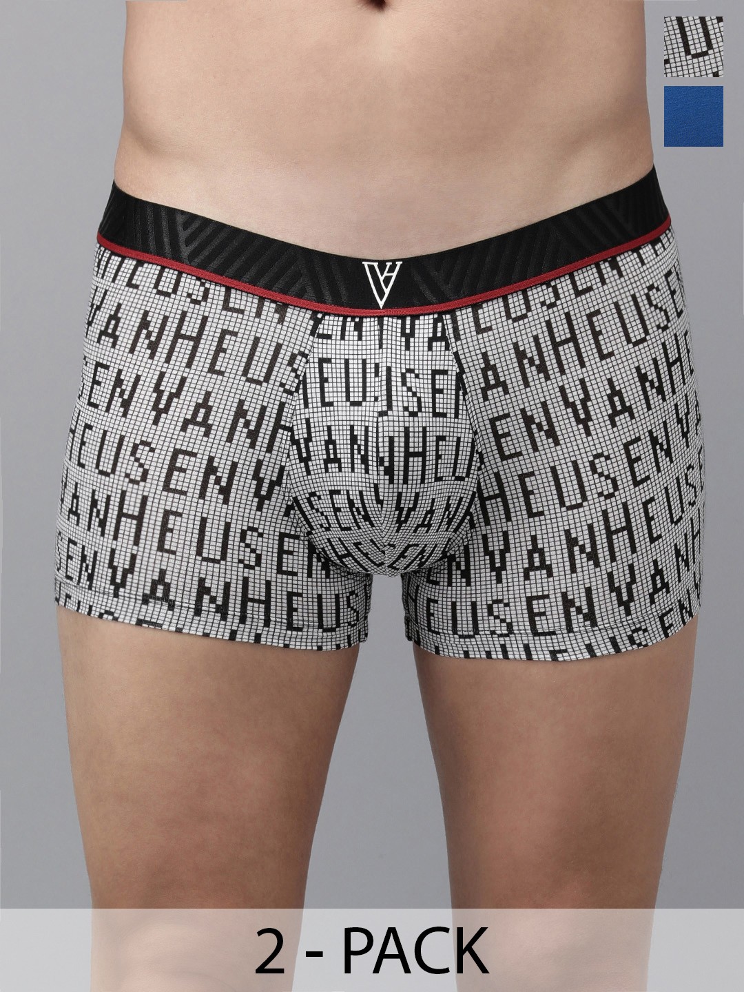 

Van Heusen Pack Of 2 Mid-Rise Trunk 16695958-1-15558464, Grey