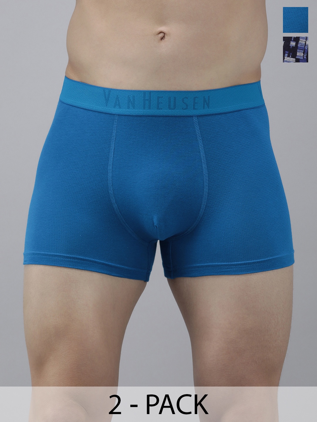 

Van Heusen Pack Of 2 Mid-Rise Trunk 16695976-1-15558526, Blue