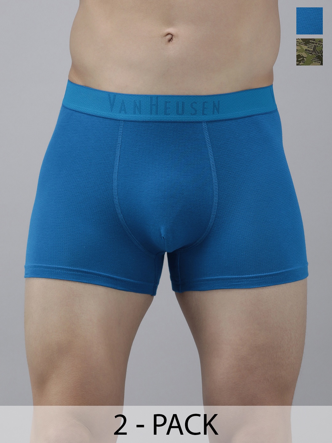 

Van Heusen Pack Of 2 Mid-Rise Trunk 16695976-1-15672574, Blue