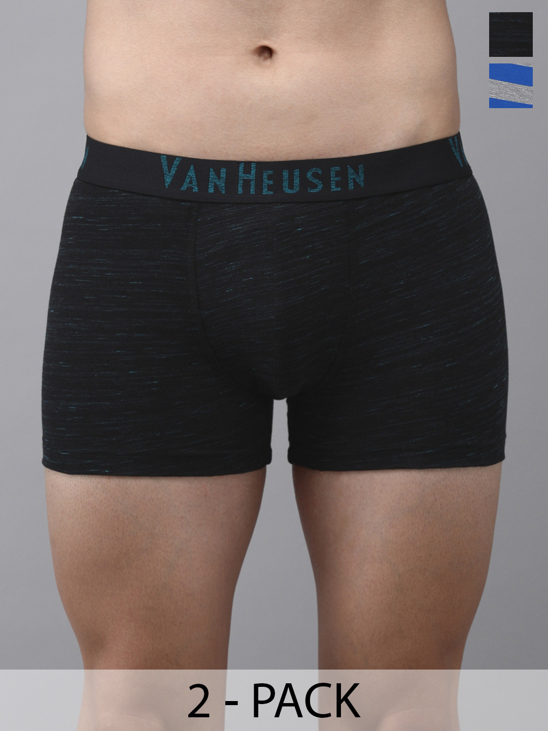 

Van Heusen Pack Of 2 Trunks 15672686-1-16696026-1, Black