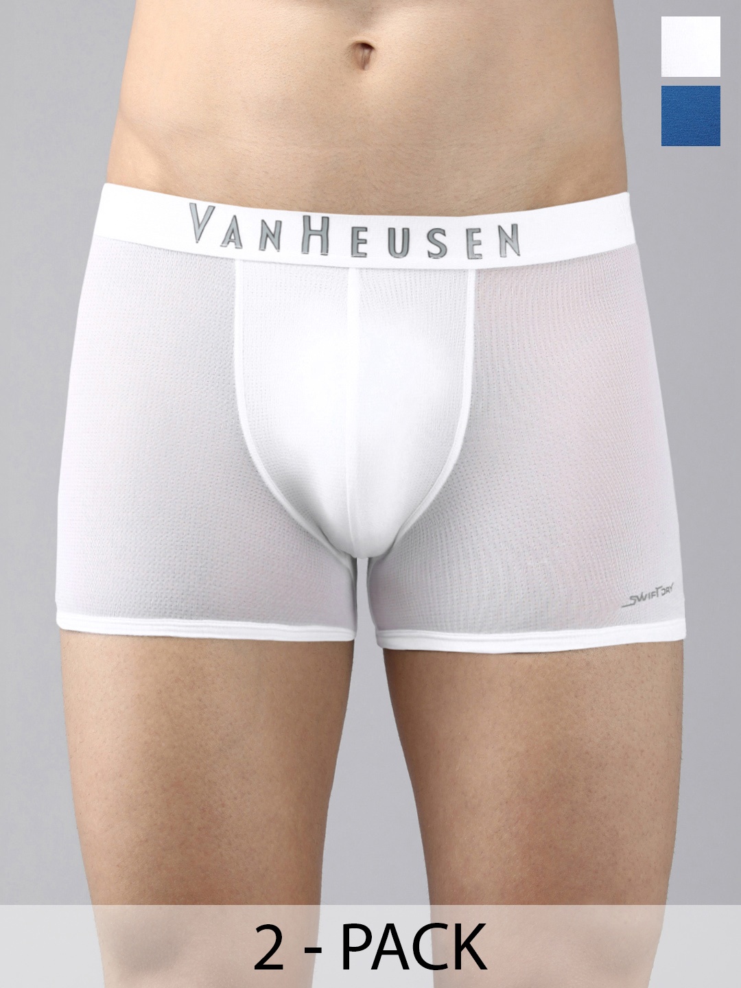 

Van Heusen Pack Of 2 Mid-Rise Trunk 16695958-1-16696000, White