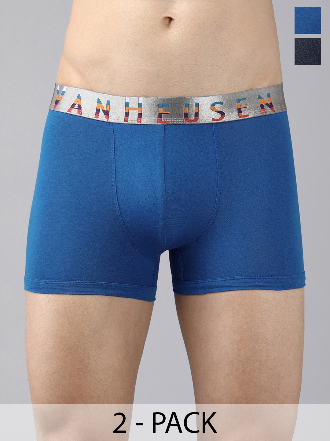 

Van Heusen Pack Of 2 Mid-Rise Trunk 16695958-1-16696070, Blue