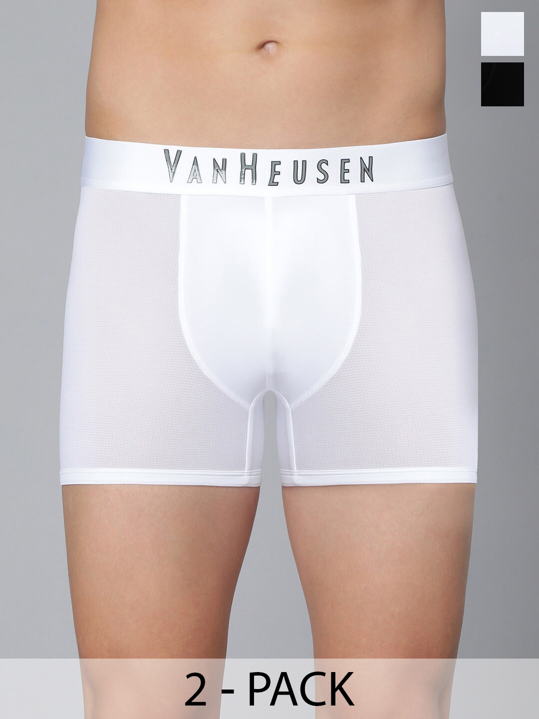 

Van Heusen Pack Of 2 Breathable Trunks, White