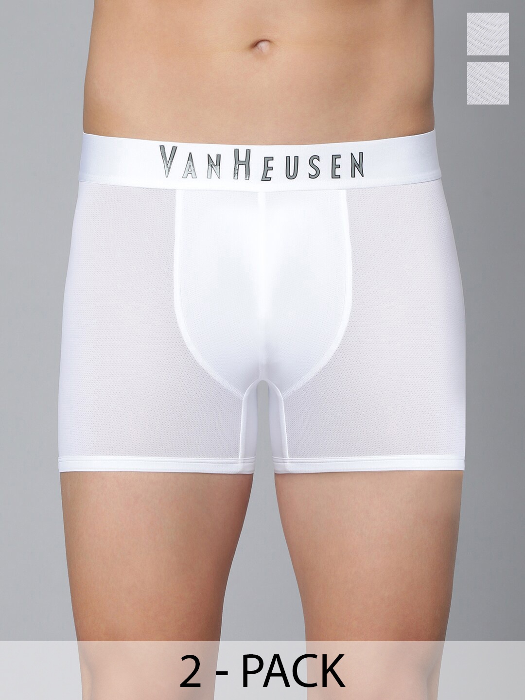 

Van Heusen Pack Of 2 Swift Dry Trunks, White