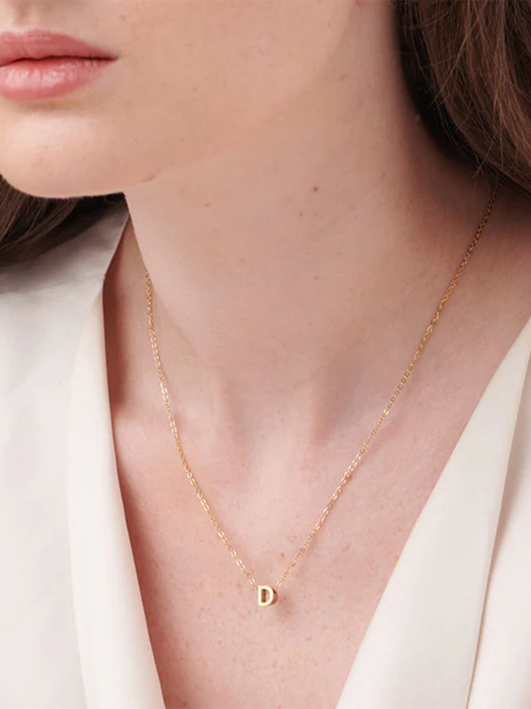 

PALMONAS Gold-Plated Handcrafted Necklace