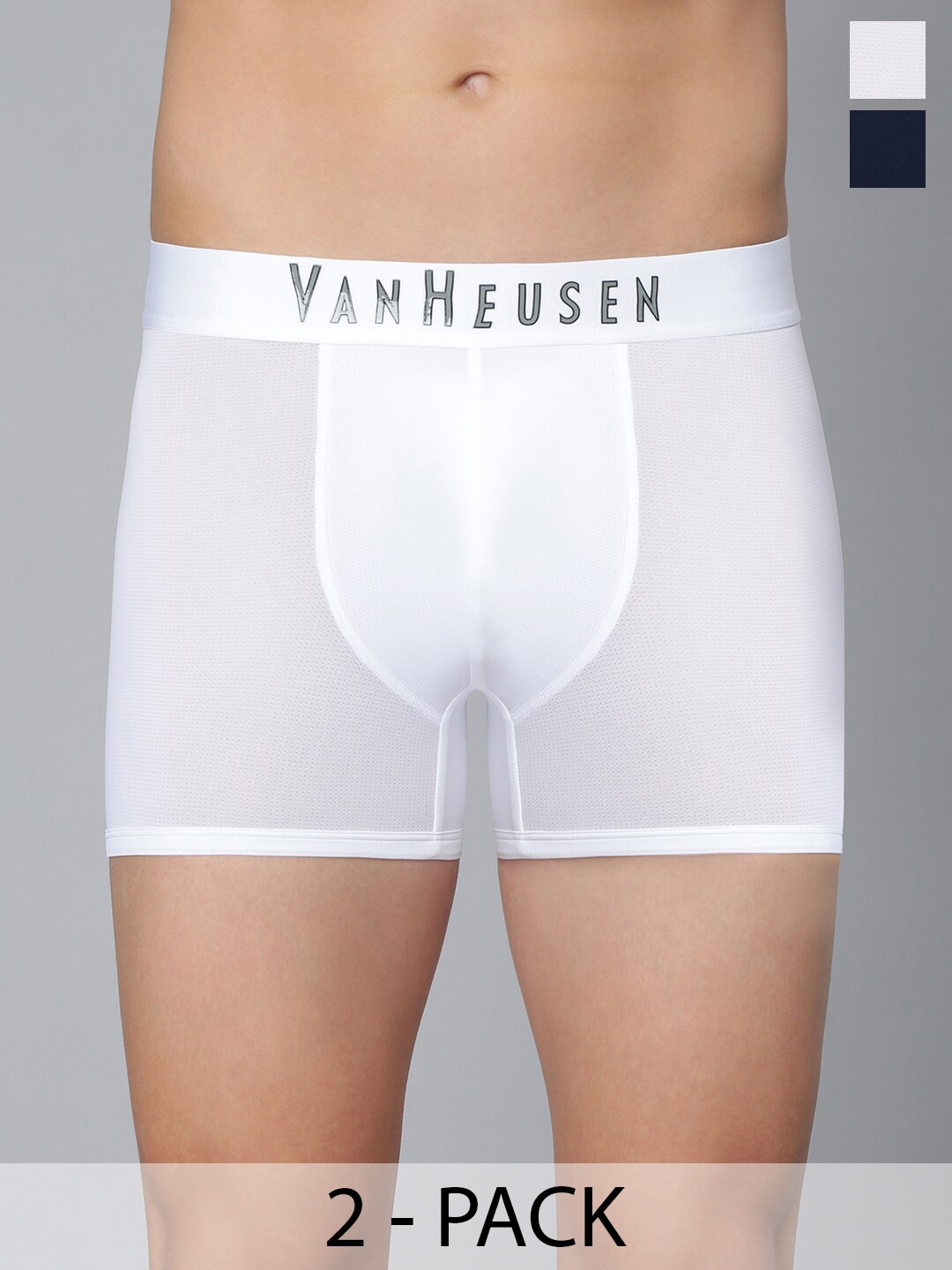 

Van Heusen Pack Of 2 Antibacterial Trunks, White
