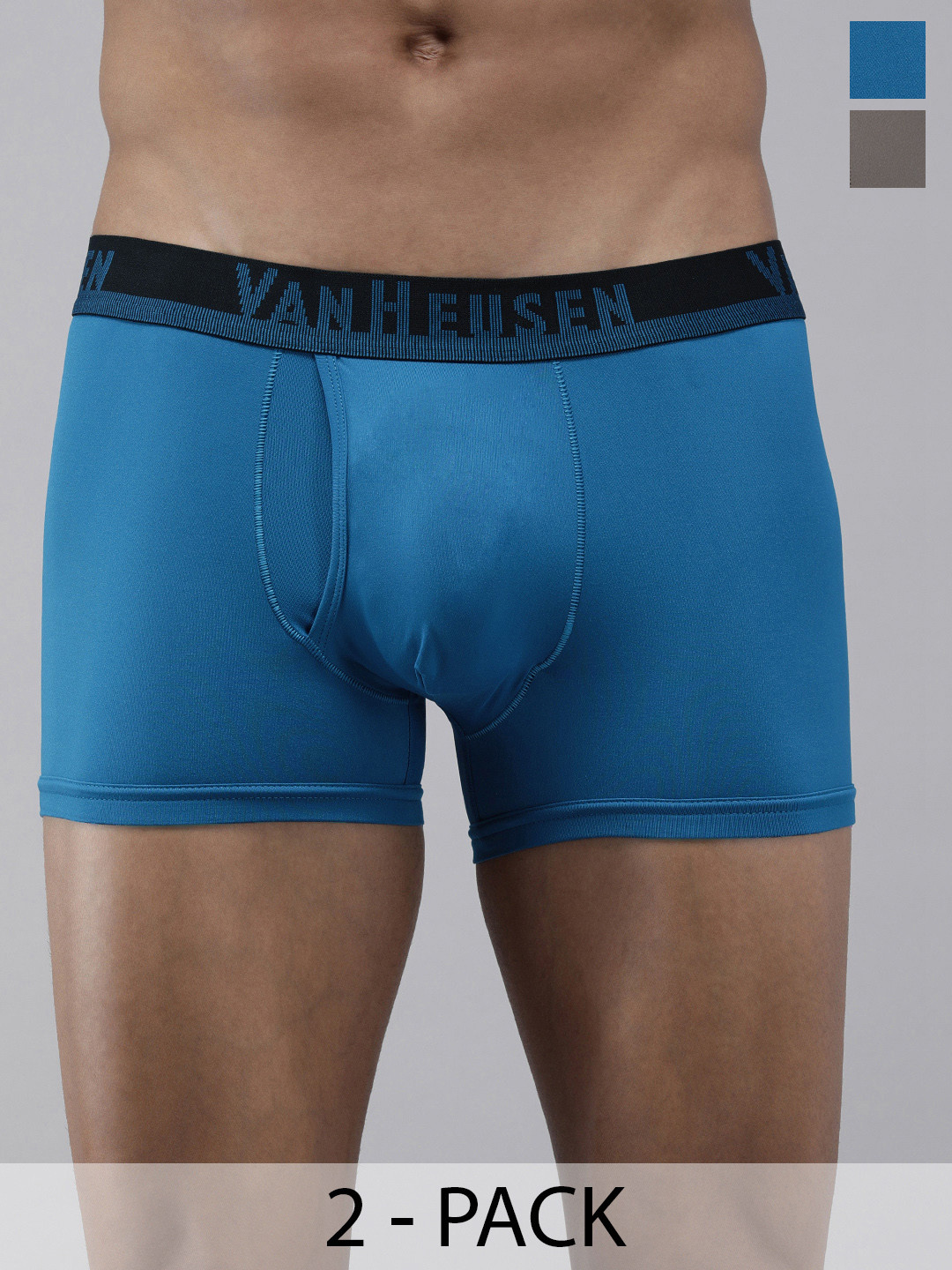 

Van Heusen Pack Of 2 Ultra Soft Trunks, Blue
