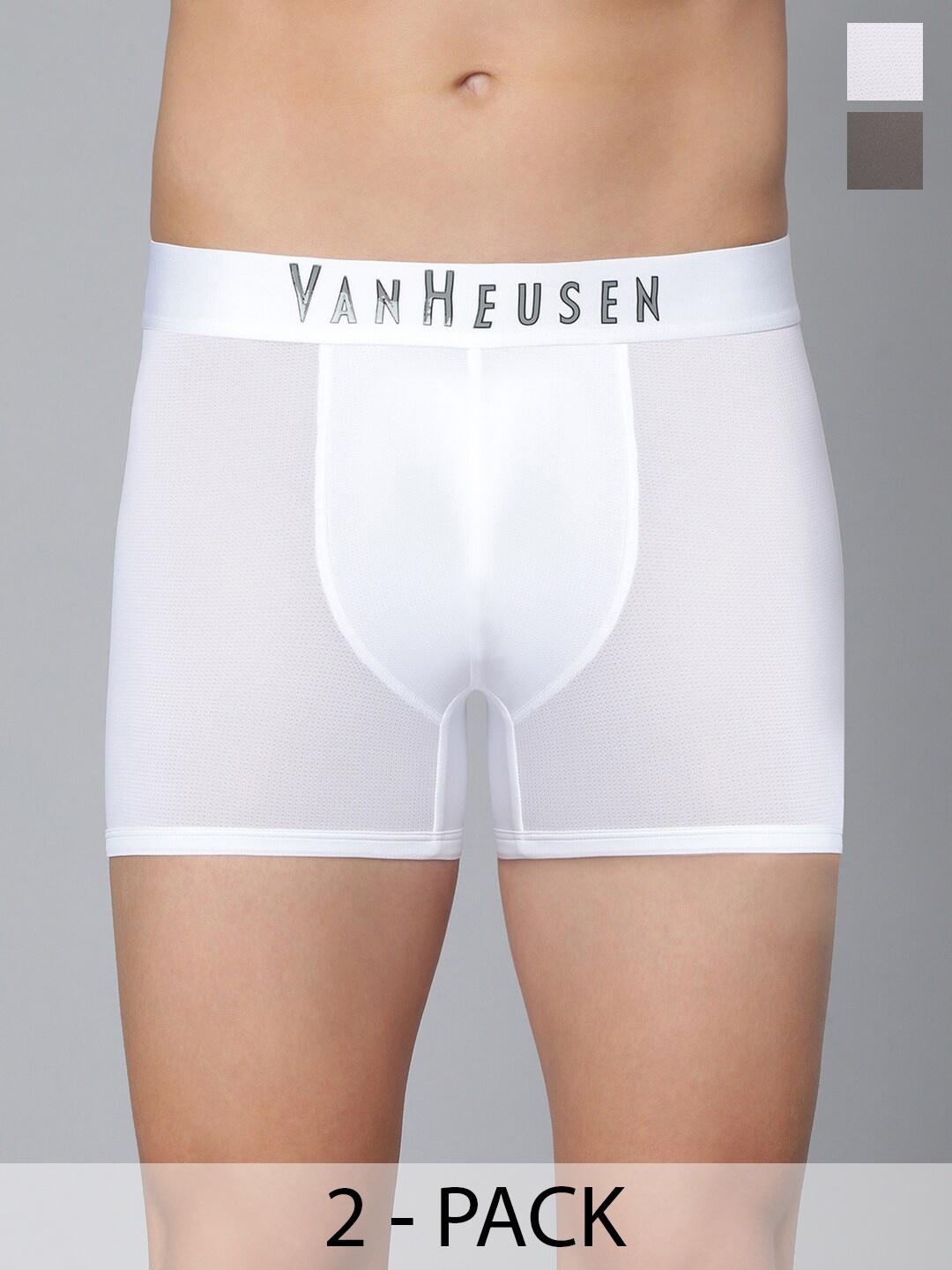 

Van Heusen Pack Of 2 Mid Rise Trunks, White