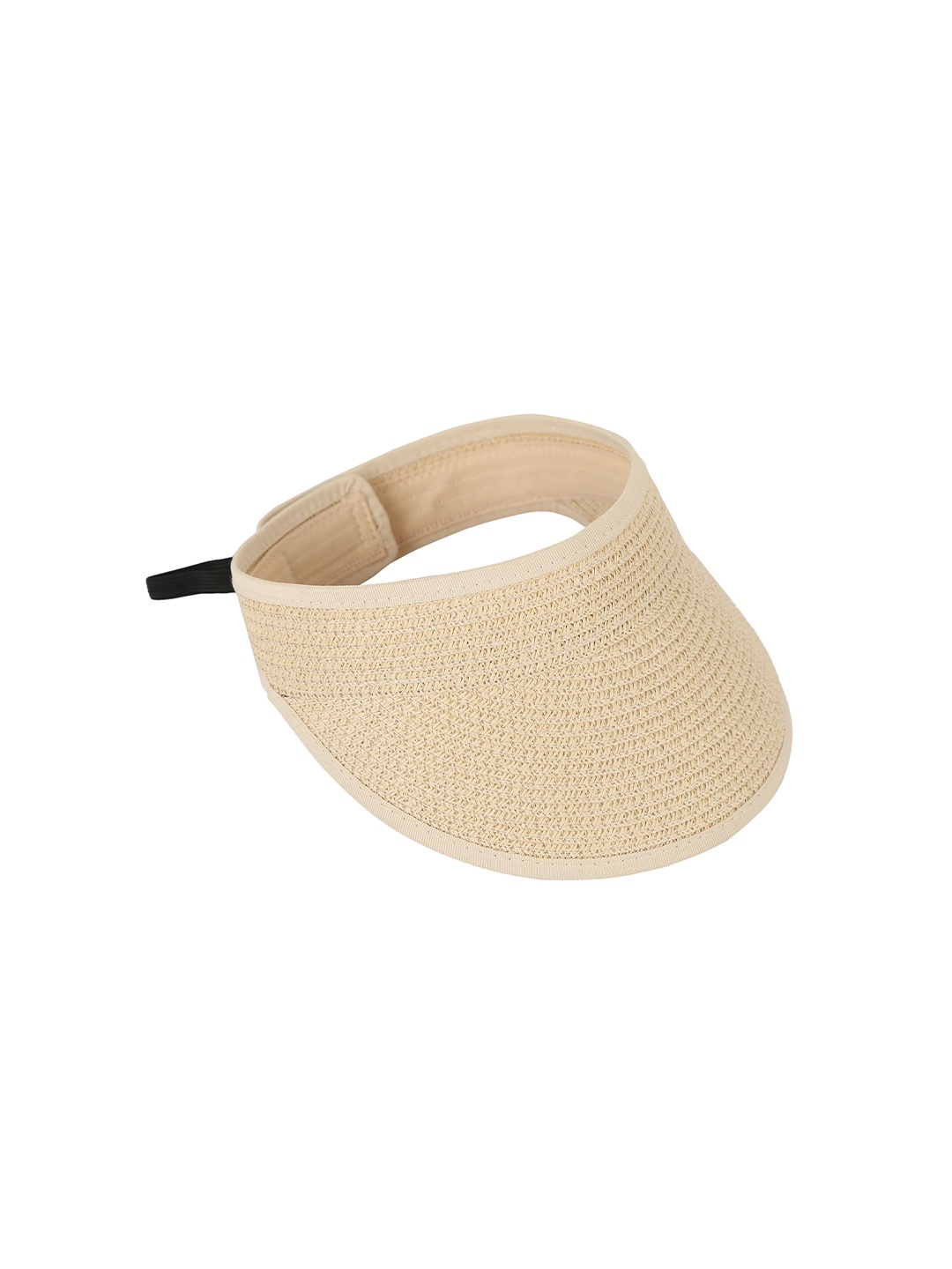 

FabSeasons Kids Self Designed Bamboo Visor Cap, Beige