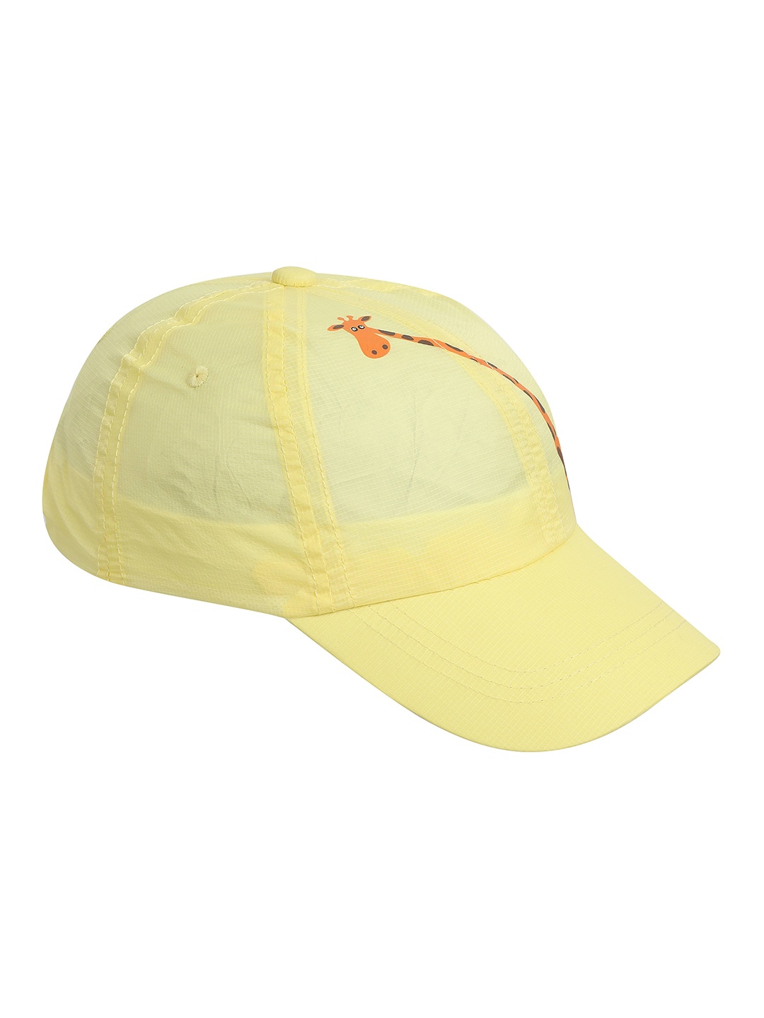 

FabSeasons Kids Printed Baseball Cap, Yellow