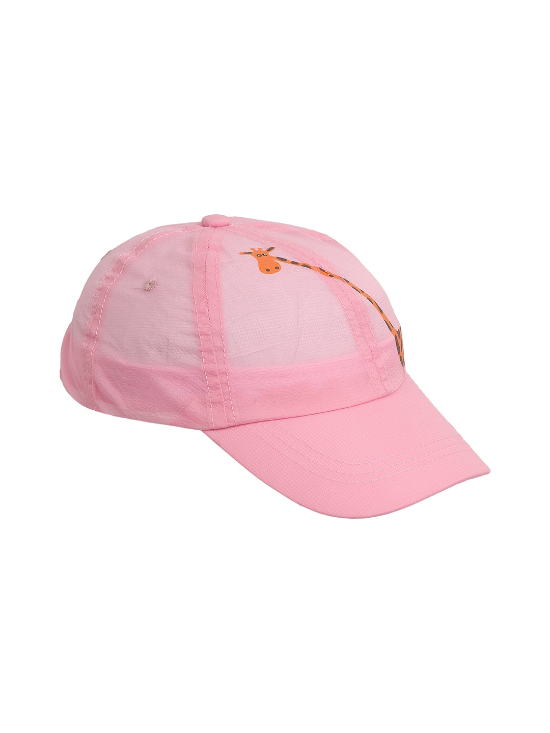 

FabSeasons Kids Printed Baseball Cap, Pink