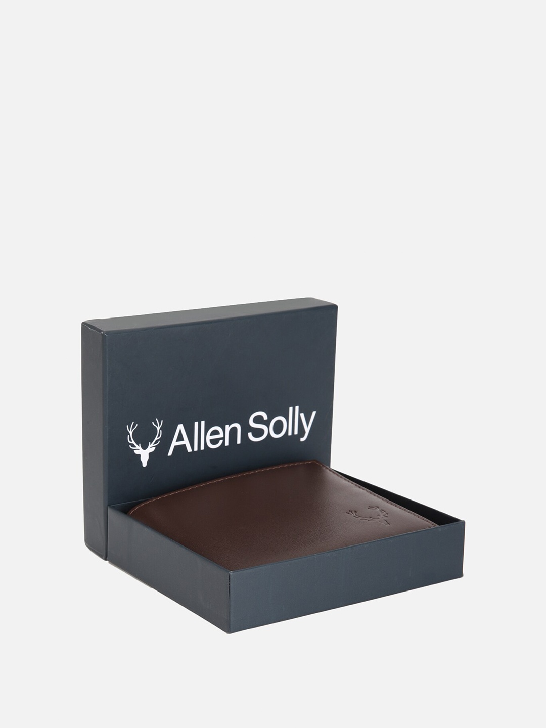 

Allen Solly Leather Two Fold Wallet, Brown