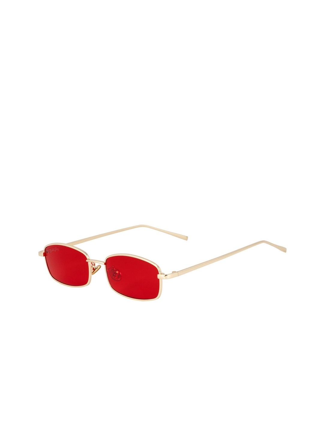 

The Tinted Story Unisex Rectangle Sunglasses with UV Protected Lens TTS128 RR, Red