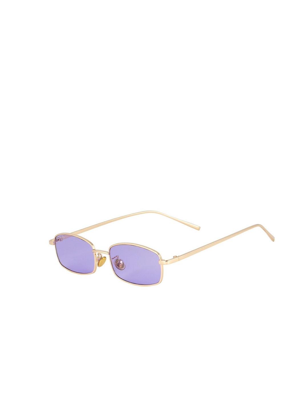 

The Tinted Story Unisex Rectangle Sunglasses with UV Protected Lens TTS128 PPR, Purple