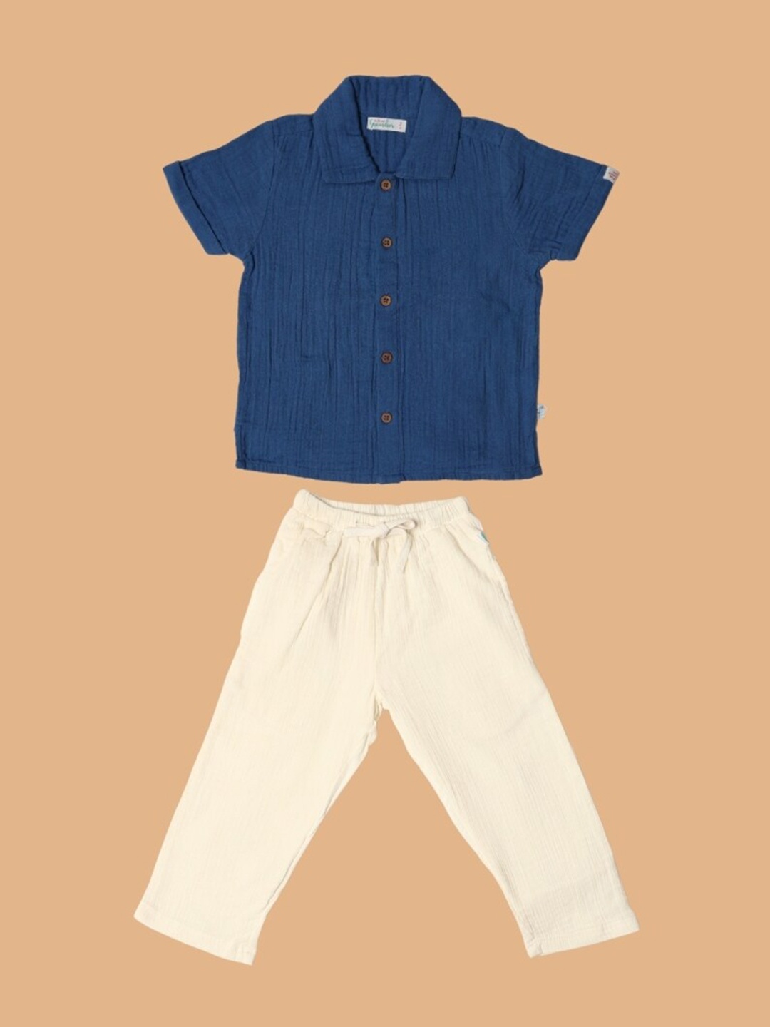 

Greendeer Kids Shirt with Pyjamas, White