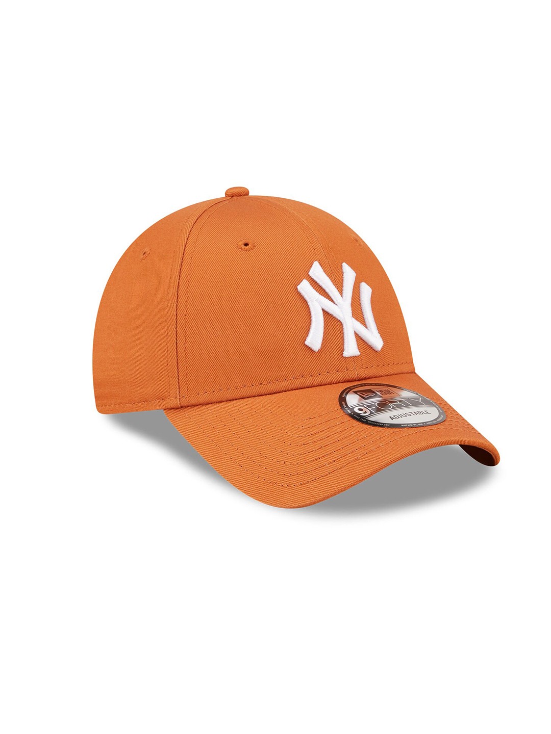 

New Era Unisex Embroidered Cotton Baseball Cap, Orange