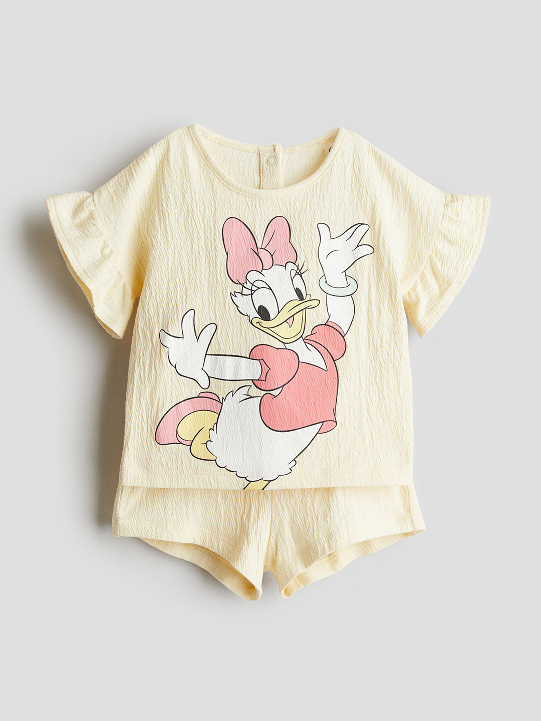 

H&M Girls 2-Piece Printed Jersey Set, Yellow