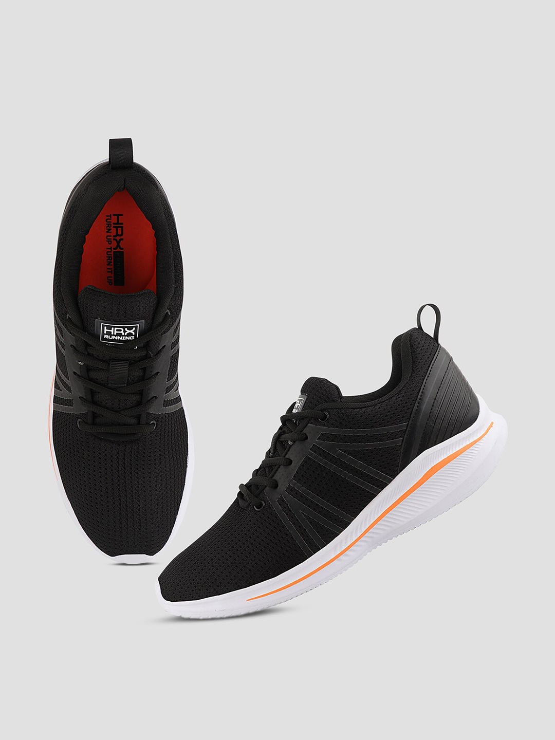 

HRX by Hrithik Roshan Men Black RUNWAY Running Shoes