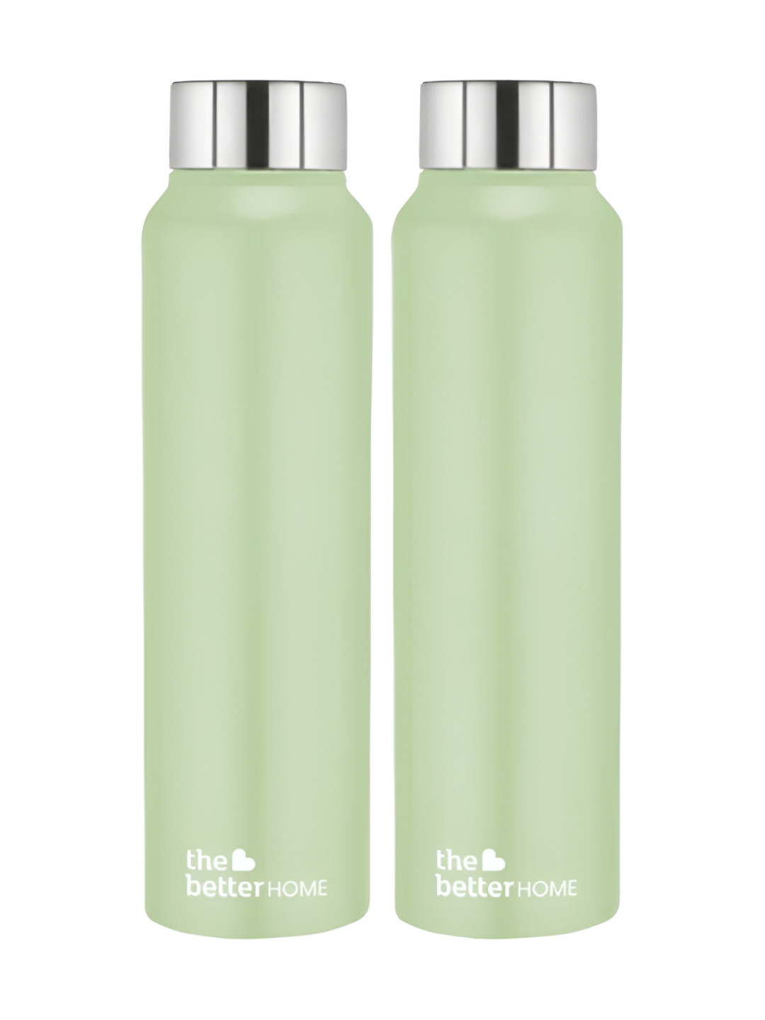 

The Better Home Green 2 Pieces Stainless Steel Water Bottle