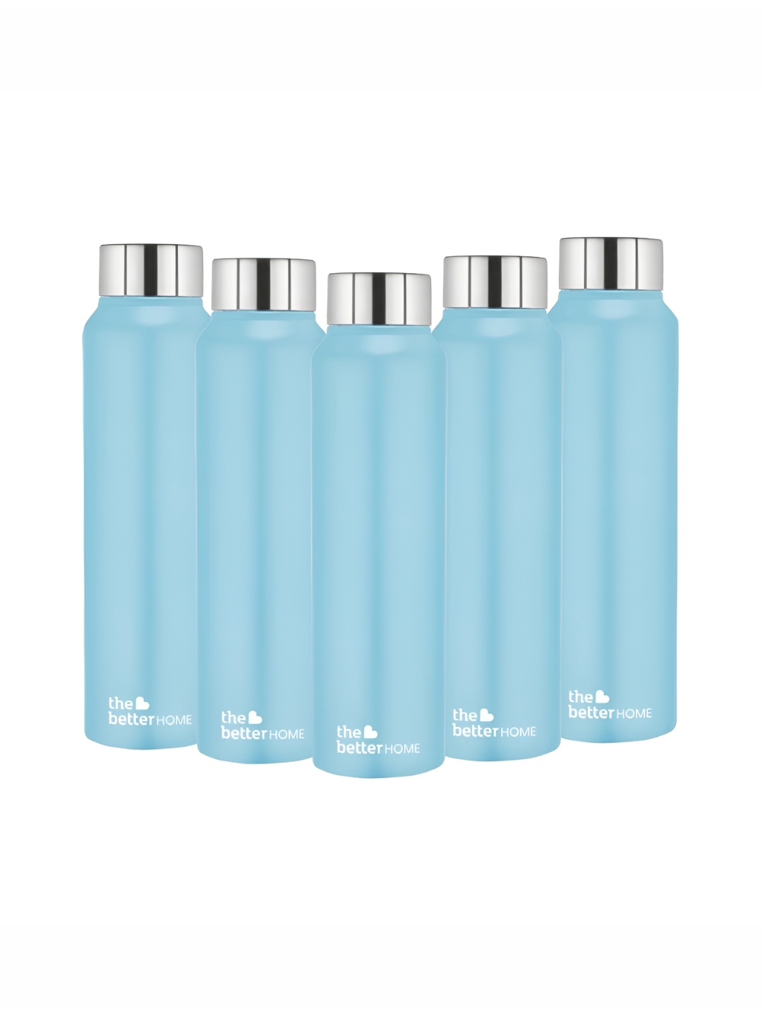 

The Better Home Blue 5 Pieces Stainless Steel Water Bottle