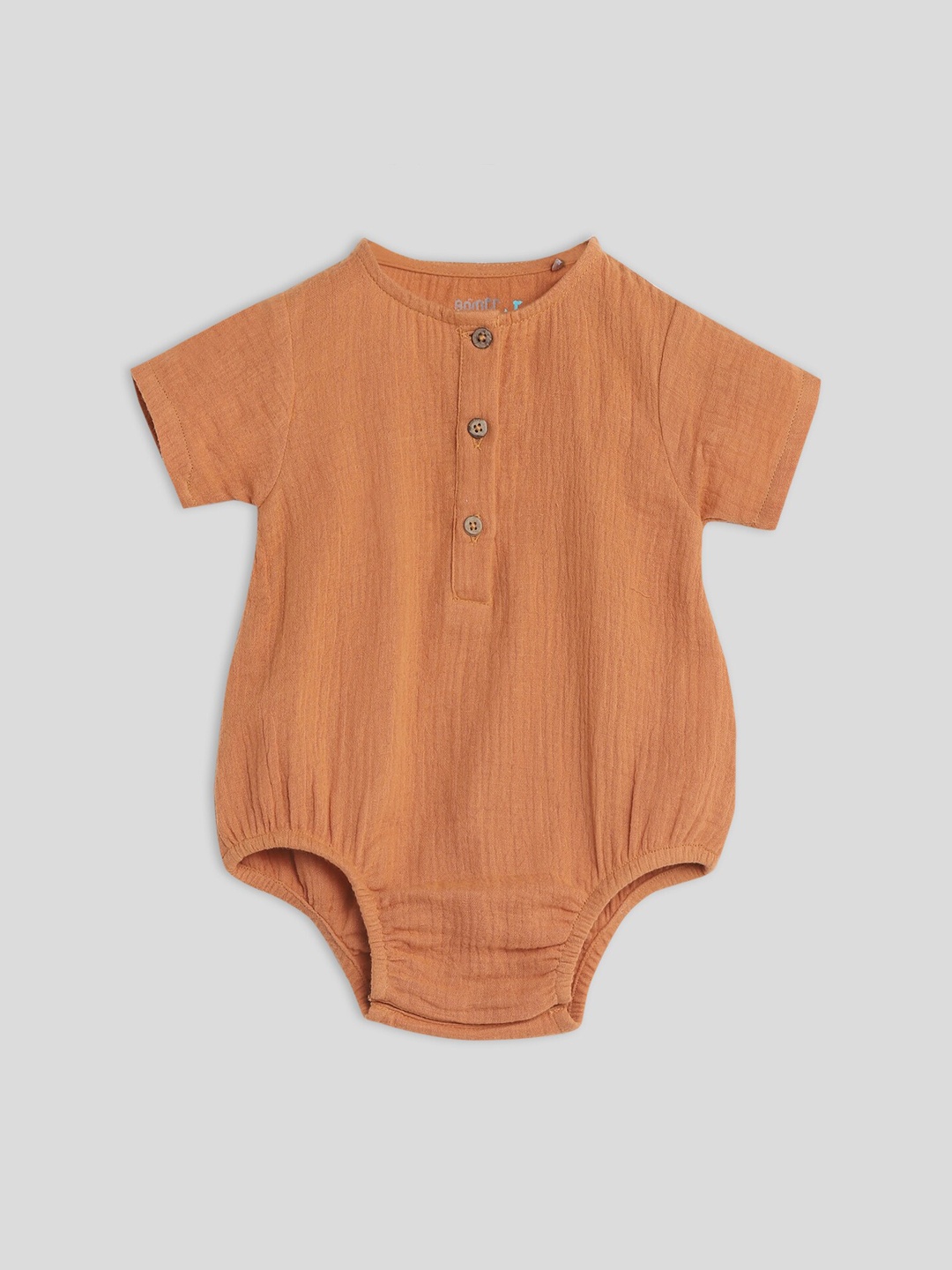 

Somersault Infant Girls Pure Cotton Cotton Bodysuit, Rust