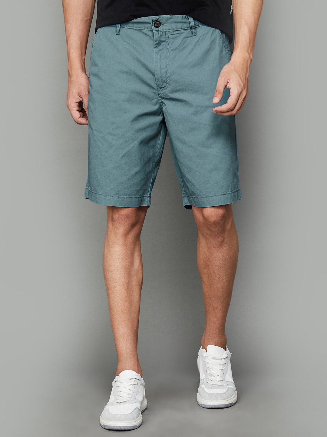 

Fame Forever by Lifestyle Men Mid-Rise Shorts, Teal