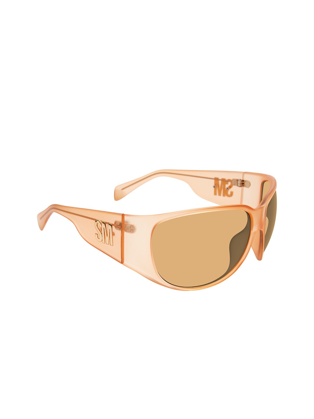 

Steve Madden Outlook Unisex Round Sunglasses with UV Protected Lens 16426948635, Yellow