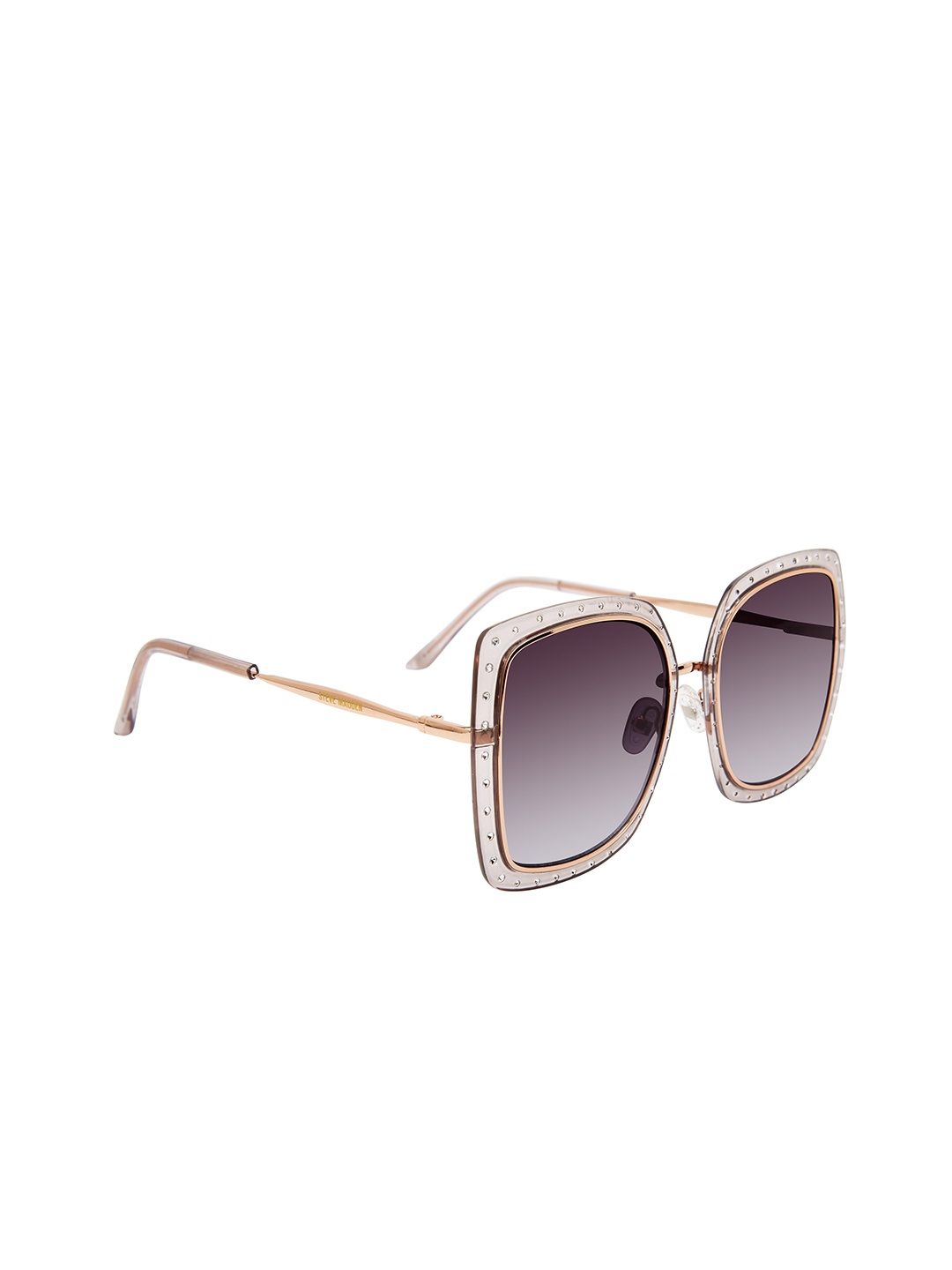 

Steve Madden Outlook Women Oversized Sunglasses with UV Protected Lens 16426948864, Brown
