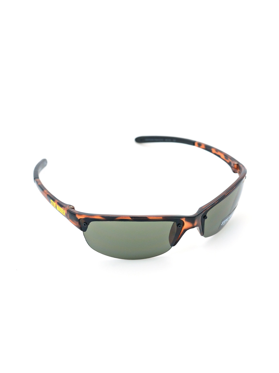 

Steve Madden Outlook Men Rectangle Sunglasses with UV Protected Lens 16426946174, Green