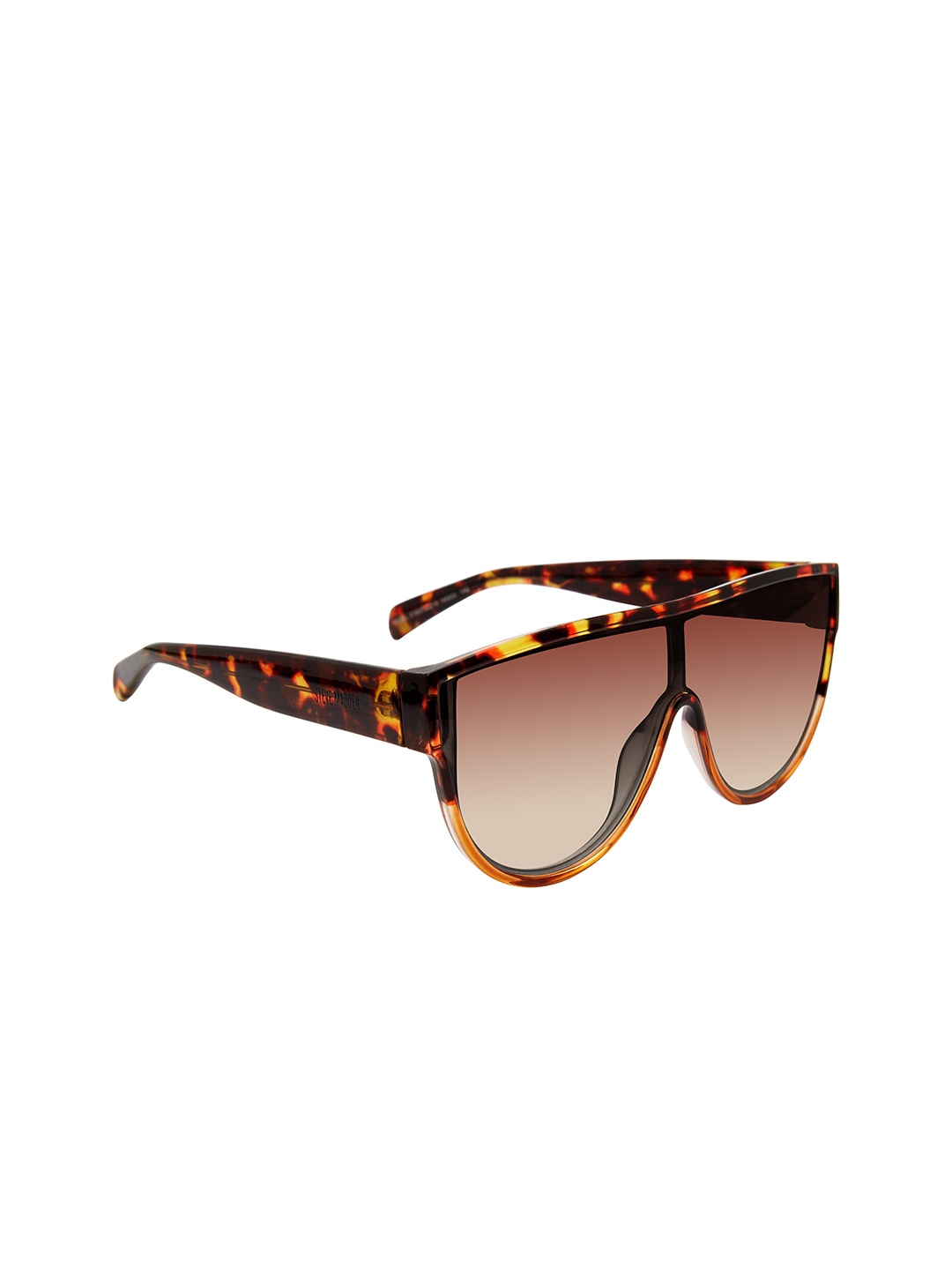 

Steve Madden Outlook Unisex Oversized Sunglasses with UV Protected Lens 16426948666, Brown
