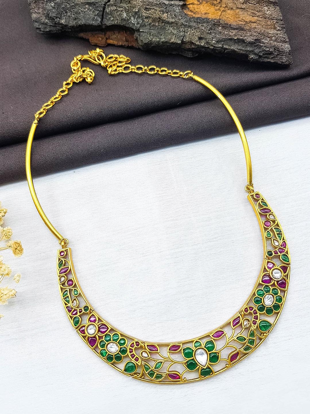 

GRIIHAM Gold Plated Cubic Zirconia Jewellery Set