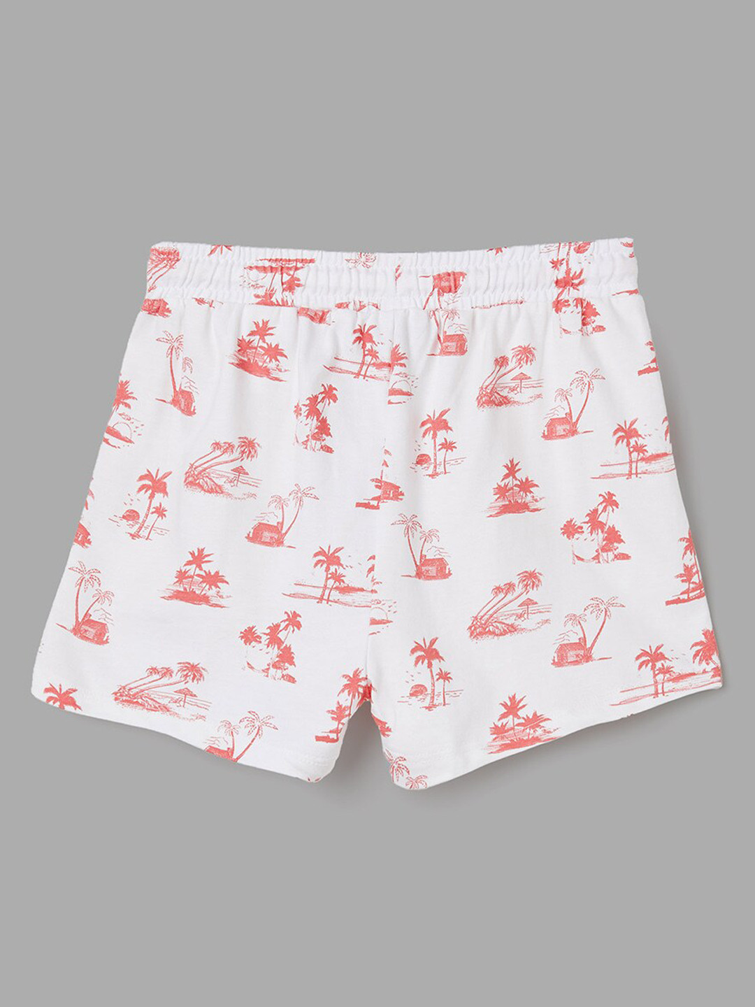 

Fame Forever by Lifestyle Girls Floral Printed Shorts, White