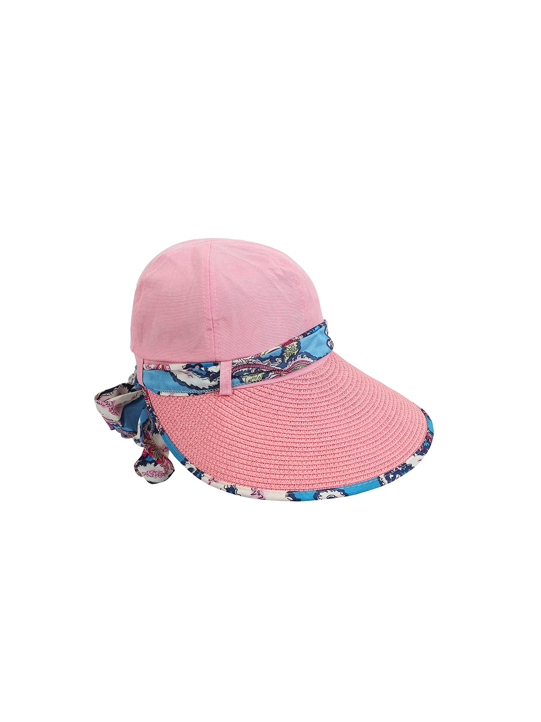 

FabSeasons Women Cotton Visor Cap, Pink