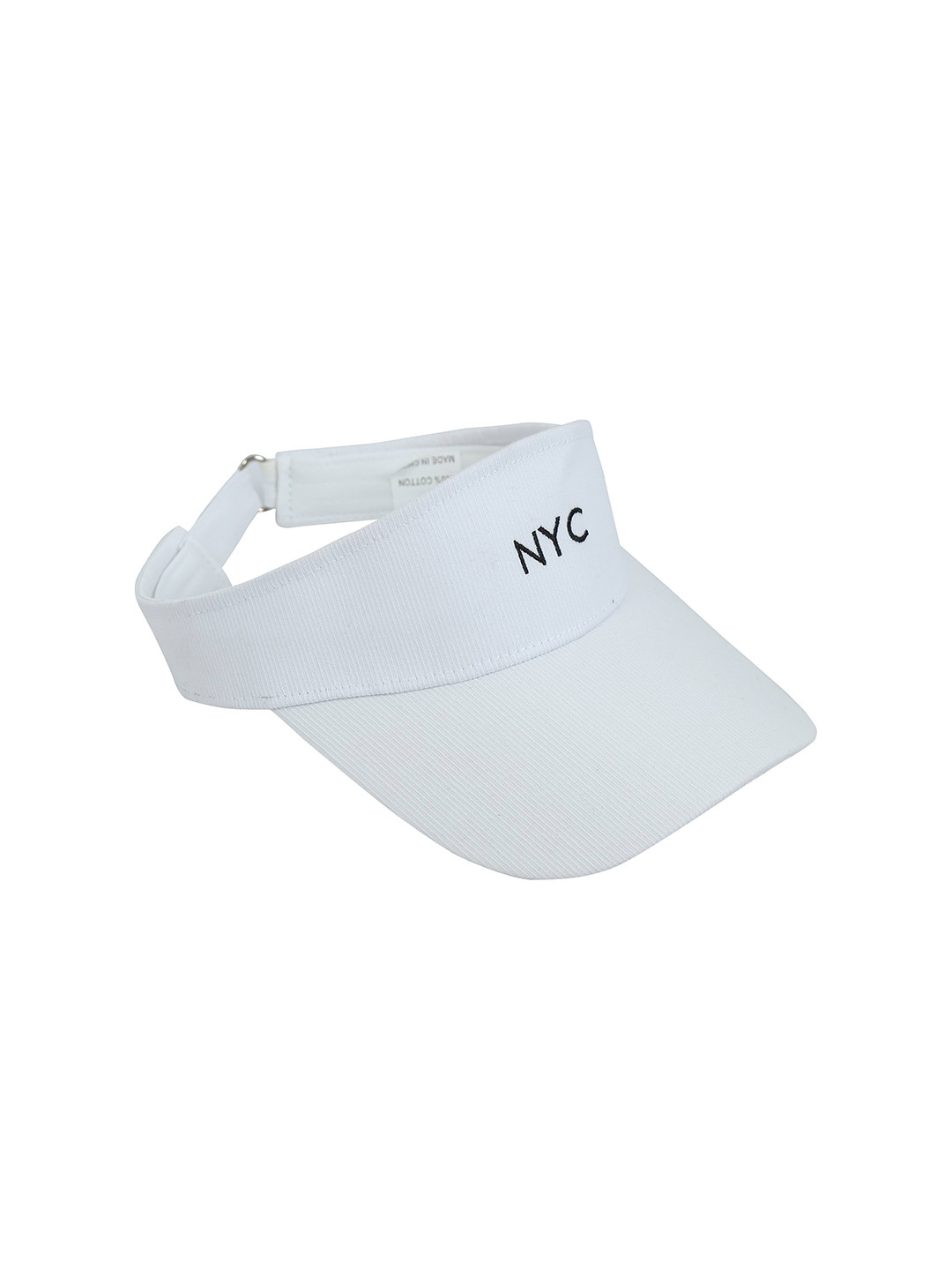 

FabSeasons Unisex Cotton Visor Cap, White