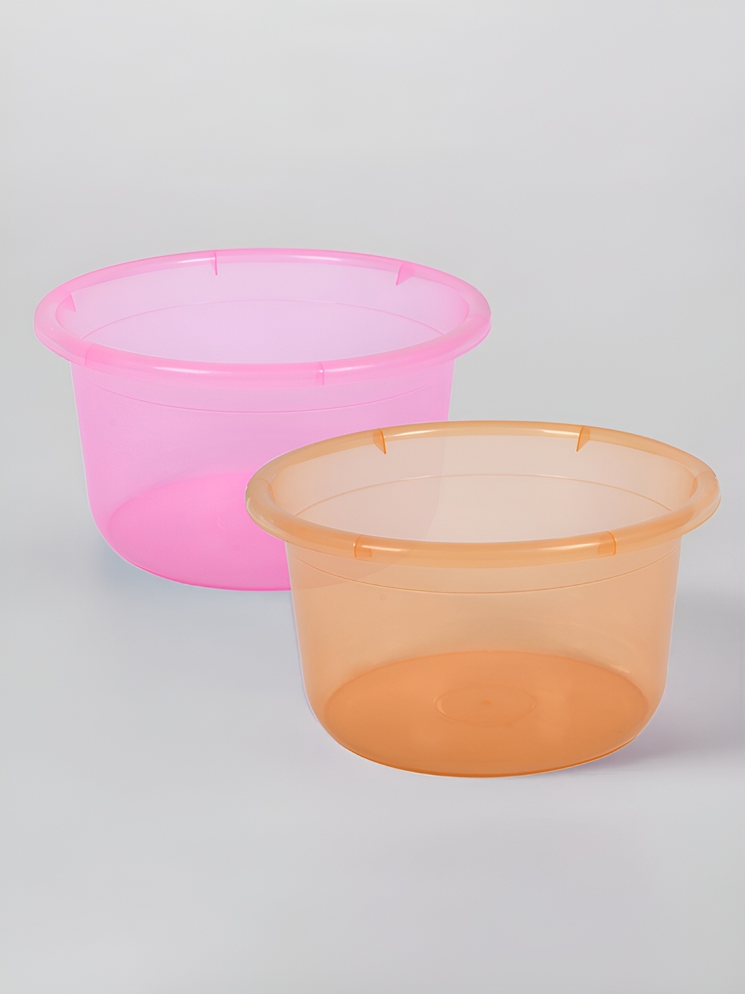 

Kuber Industries Pink & Orange 2 Pieces Classic Bath Accessories Set